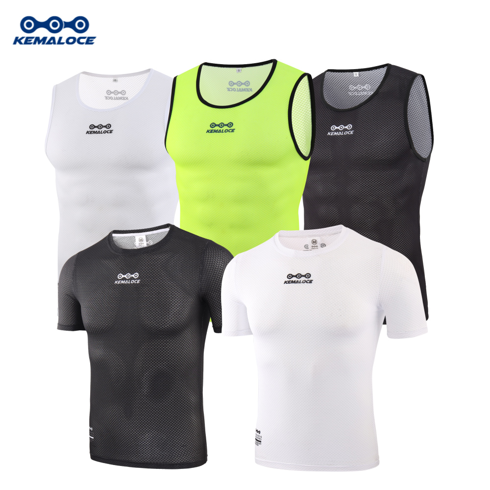 Sleeveless Undershirt - KEMALOCE kolarstwo warstwa podstawowa męskie krótkie