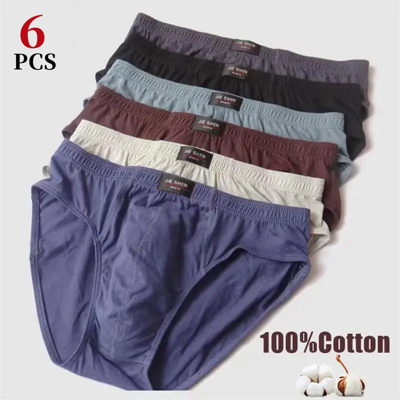 Boxer Brief Pack Cotton - 6 sztuk/bielizna męska bawełniane majtki męskie