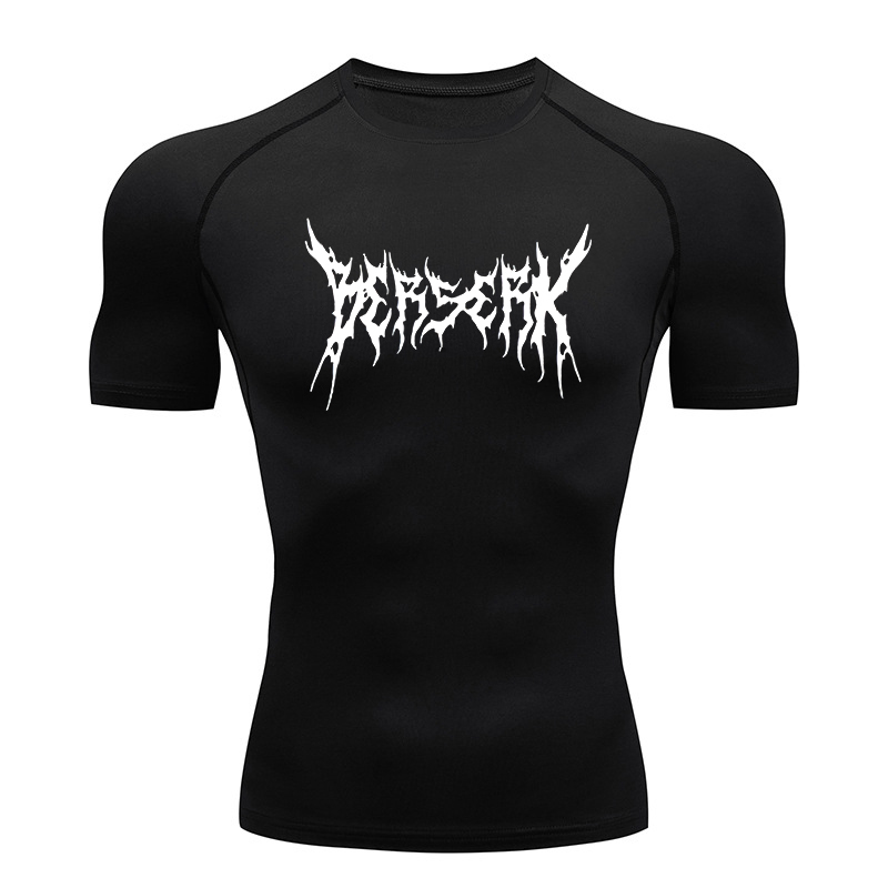 Base Layer Top - Trening gimnastyczny Rash Guard dla mężczyzn
