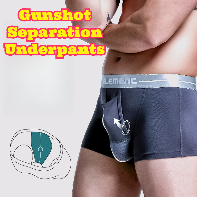 Pouch Boxer Pouch - Męskie bokserki z oddzielną kieszonką z