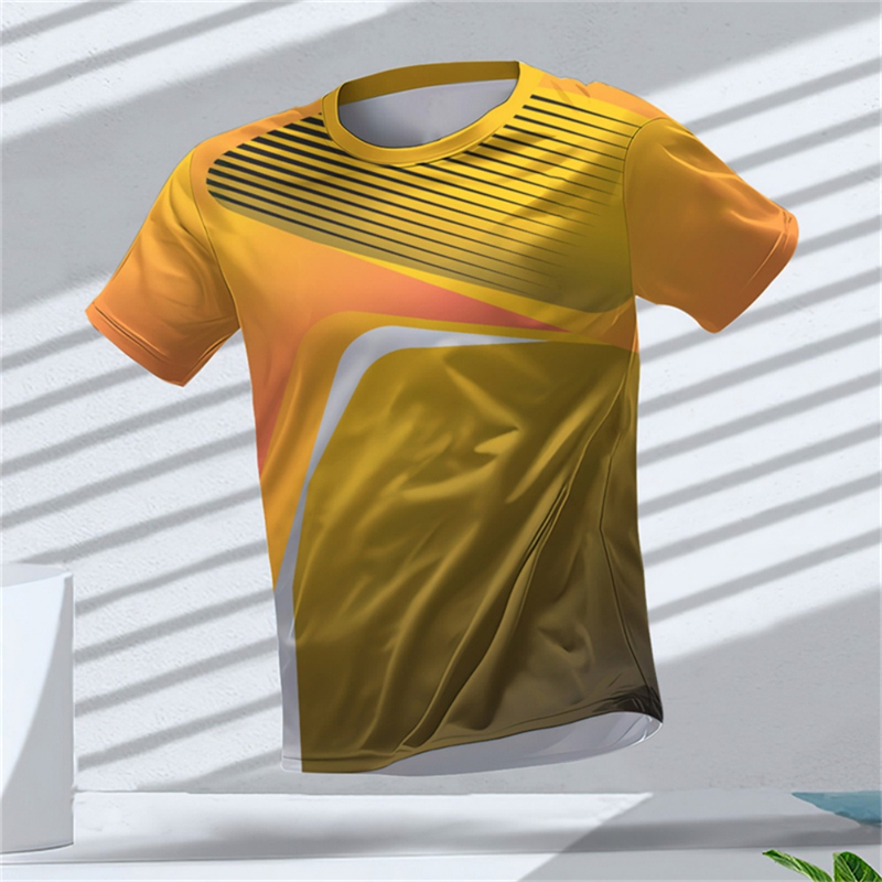 T Shirt Tight Fit - Męska sportowa koszulka z krótkim rękawem,