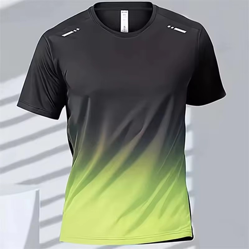 T Shirt Tight Fit - CHRLCK Męskie koszulki do biegania szybkoschnące