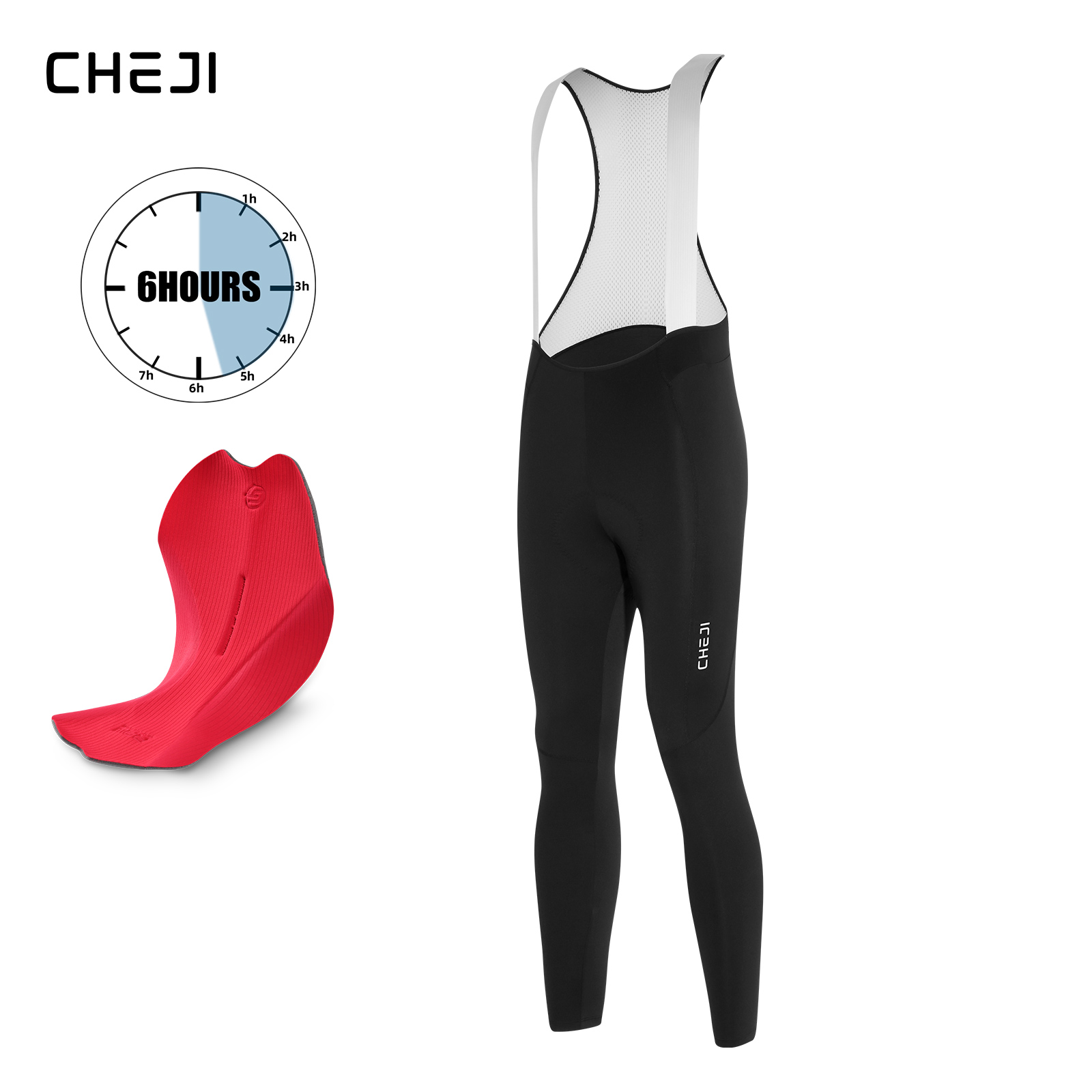 Spodnie rowerowe męskie Cheji  – Compression Long Pant recenzja i cena