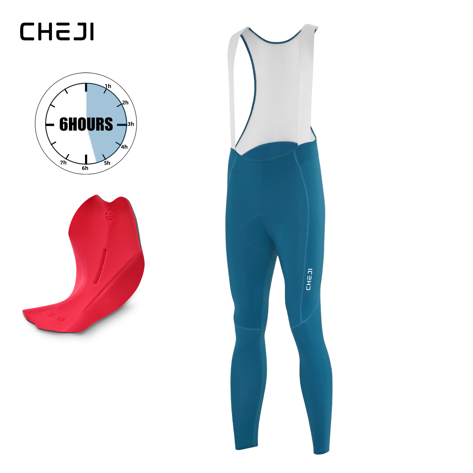 Spodnie rowerowe męskie Cheji  – Compression Long Pant recenzja i cena