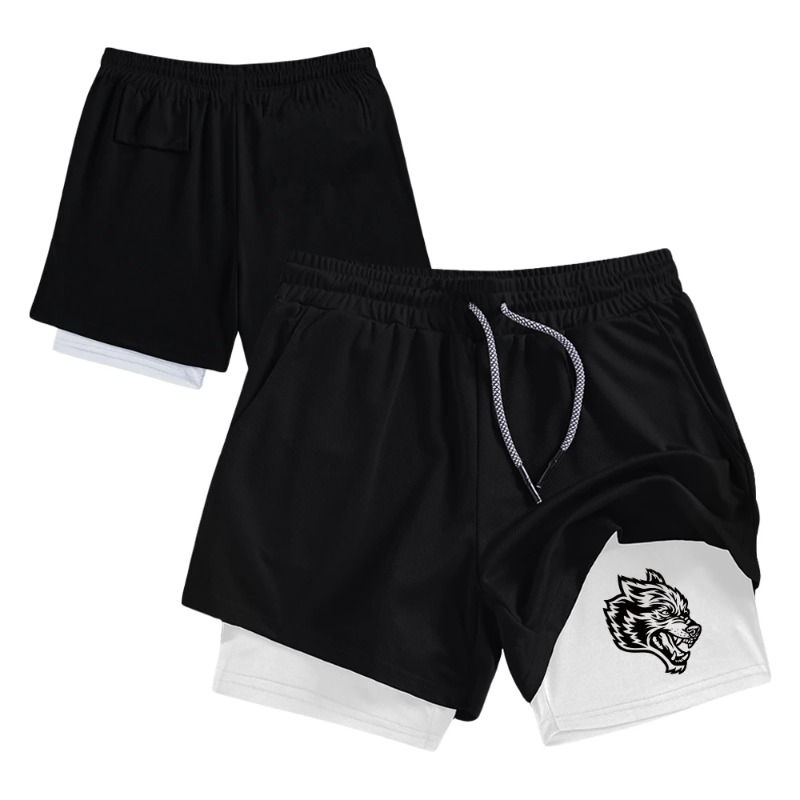 Męskie spodenki sportowe 2w1 w – Compression Shorts Athletes recenzja i cena