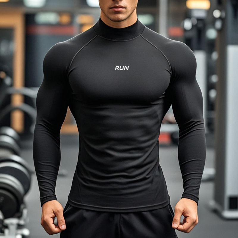 Męskie koszulki do biegania z  – T Shirt Tight Fit recenzja i cena