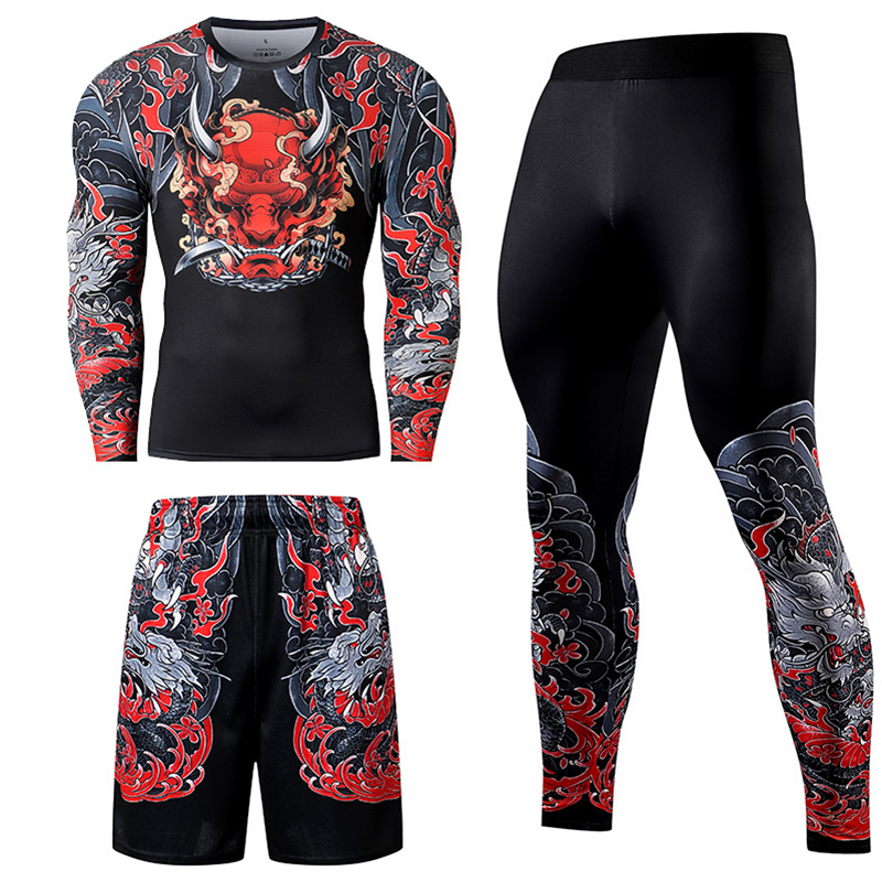 2/3-częściowy męski zestaw do  – Compression Long Pant recenzja i cena