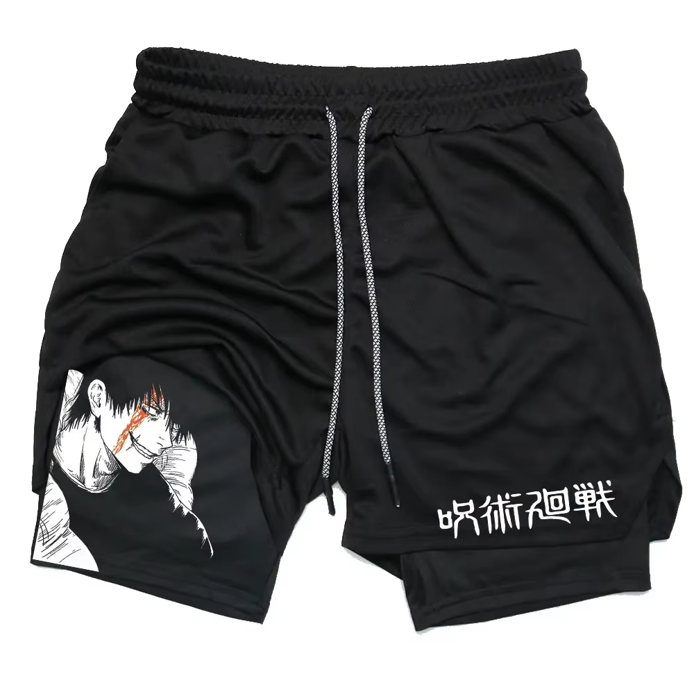 Anime Jujutsu Kaisen Spodenki  – Compression Shorts Athletes recenzja i cena