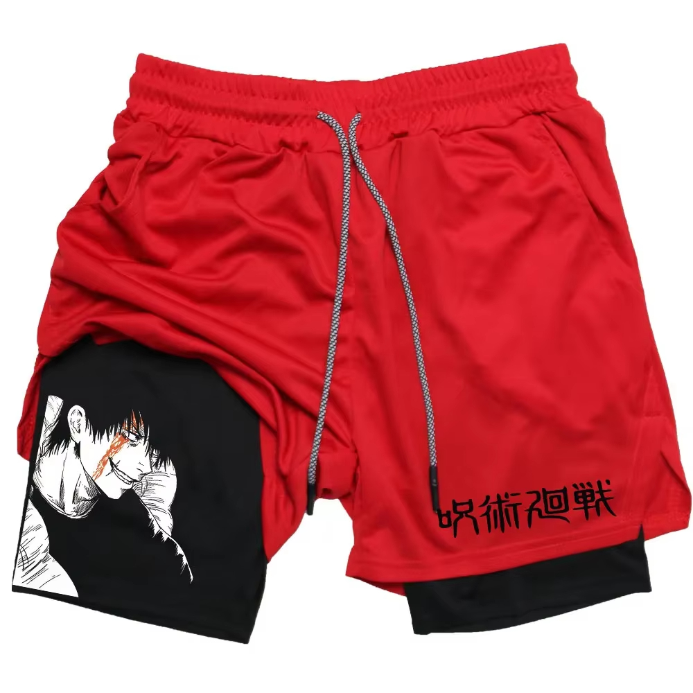 Anime Jujutsu Kaisen Spodenki  – Compression Shorts Athletes recenzja i cena