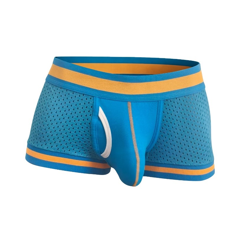 Męskie bokserki z siateczki, o – Mesh Sport Boxer recenzja i cena