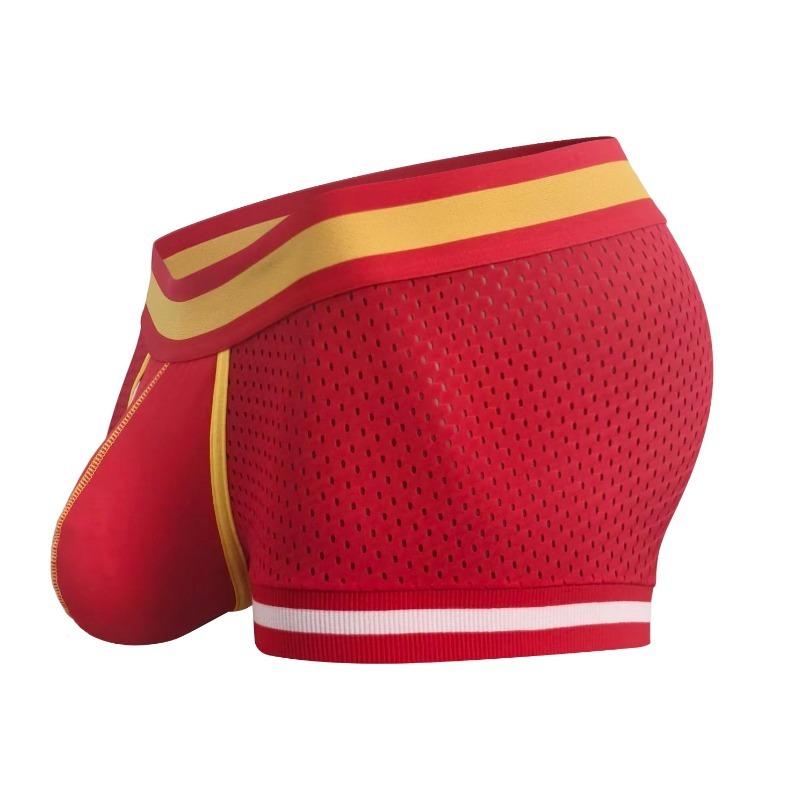 Męskie bokserki z siateczki, o – Mesh Sport Boxer recenzja i cena