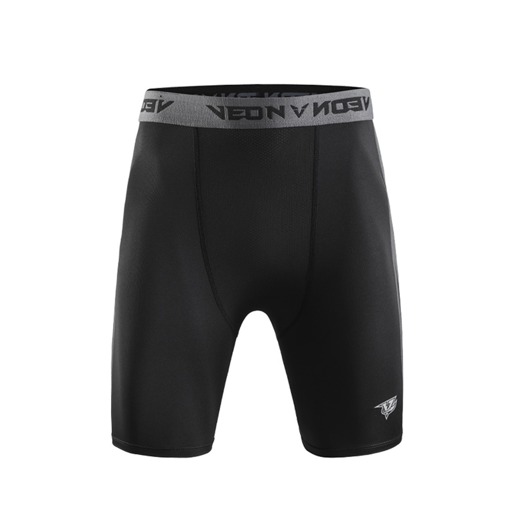 Czarne spodenki kompresyjne mę – Compression Shorts Athletes recenzja i cena