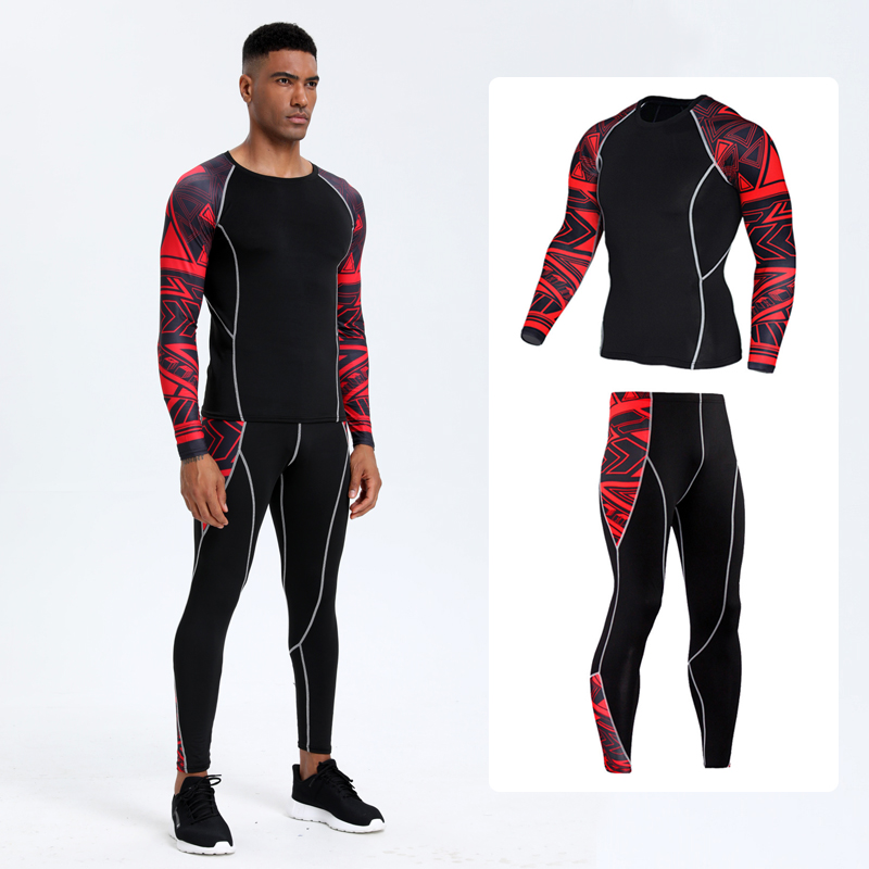 Męski strój sportowy PRO: szyb – T Shirt Tight Fit recenzja i cena