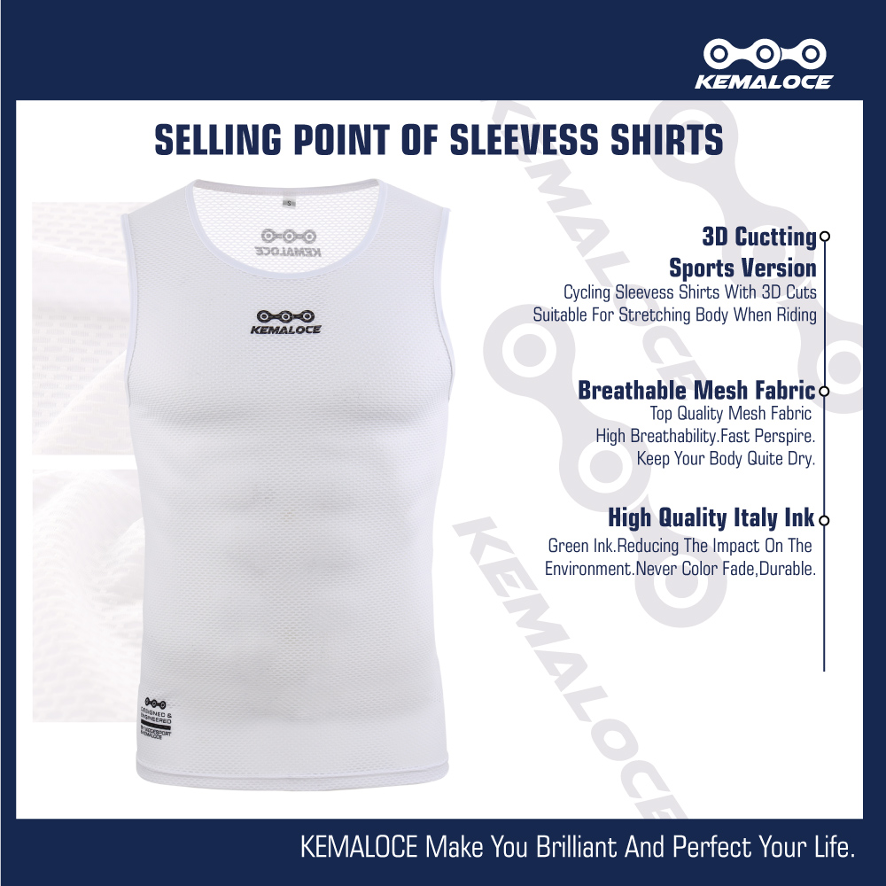 KEMALOCE Cycling Base Layer Sl – Sleeveless Undershirt recenzja i cena