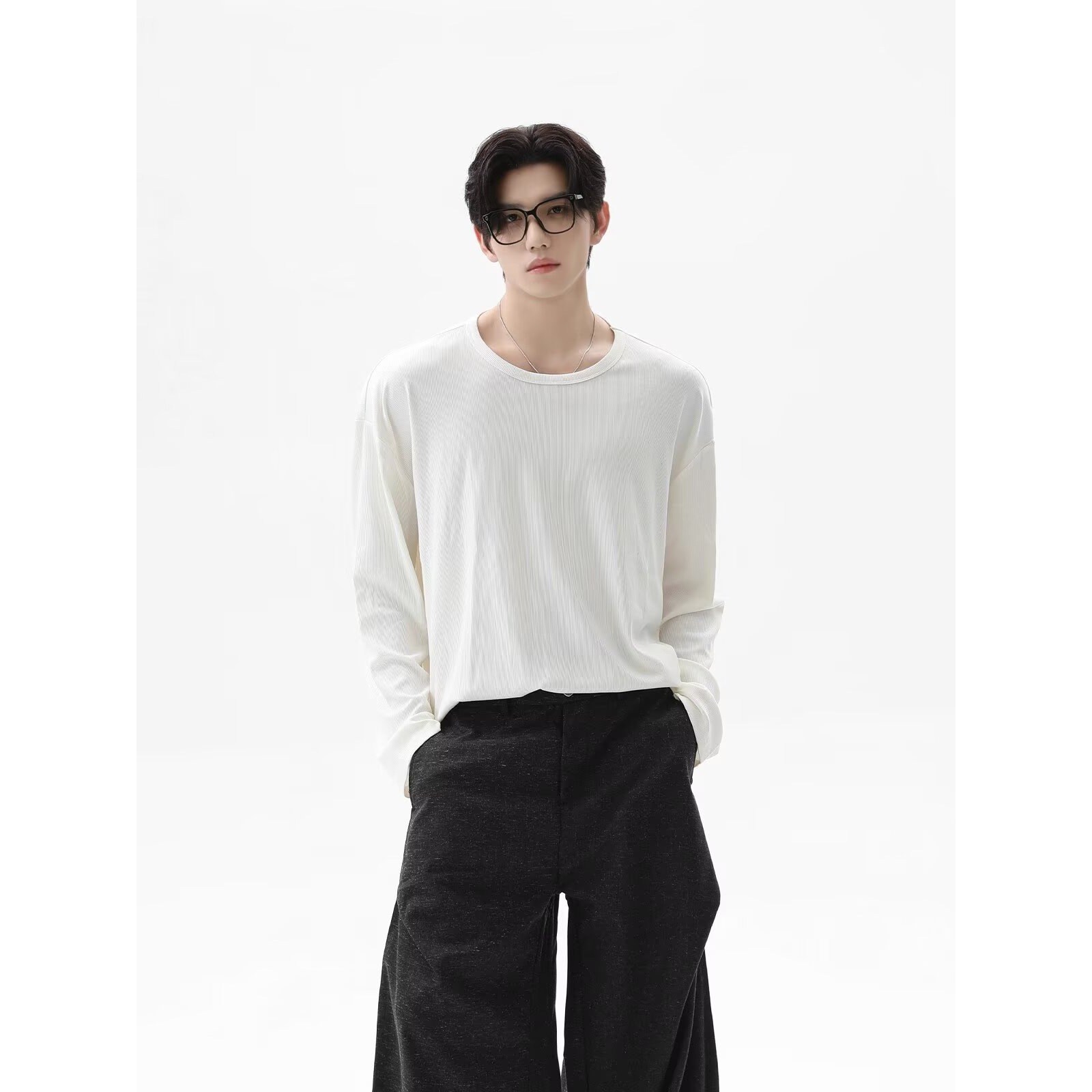 Koszulka z długim rękawem o no – Undershirt Crew Neck recenzja i cena