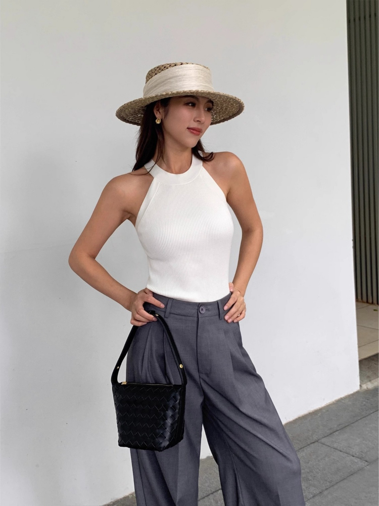 AOSSVIAO 2026 Letnia Krótka Bl – Suspender Tank Top recenzja i cena