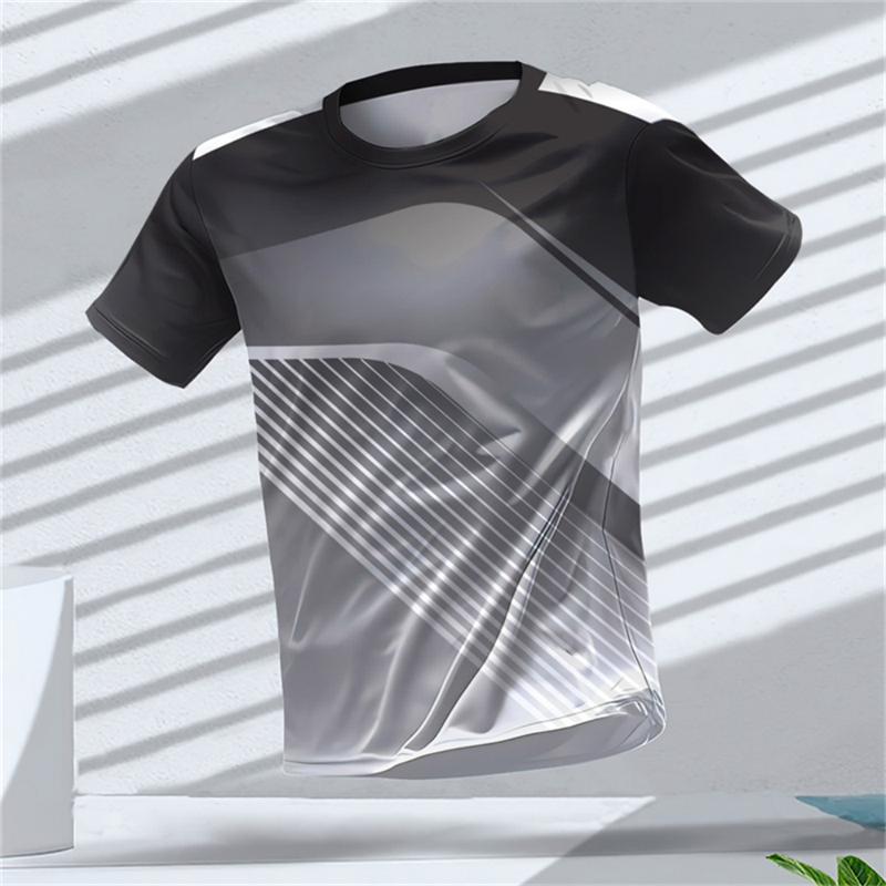 Męska sportowa koszulka z krót – T Shirt Tight Fit recenzja i cena