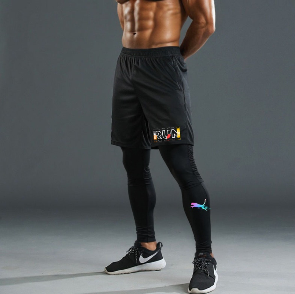 Męski zestaw do biegania i jog – Compression Shorts Athletes recenzja i cena