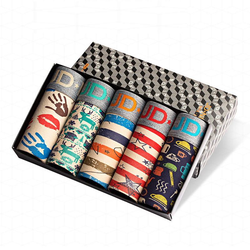5 sztuk/partia bielizna męska  – Boxer Brief Pack Cotton recenzja i cena