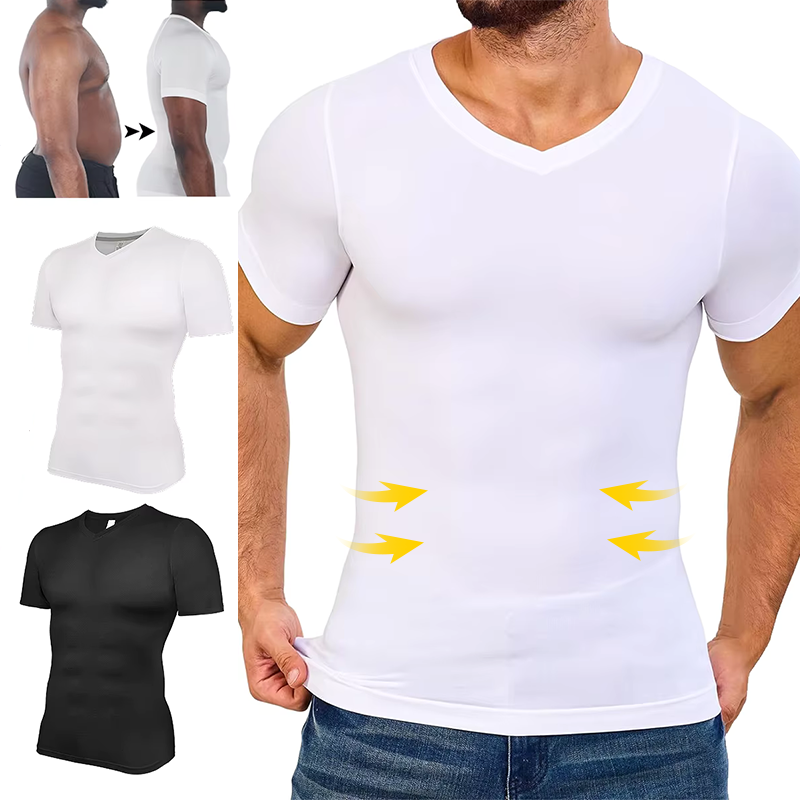 Męskie koszulki kompresyjne z  – Undershirt Crew Neck recenzja i cena