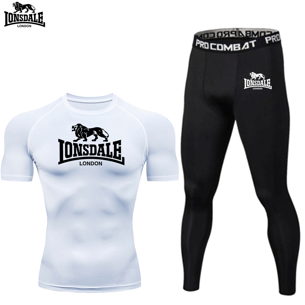LONSDALE Zestaw z graficznym n – Compression Long Pant recenzja i cena
