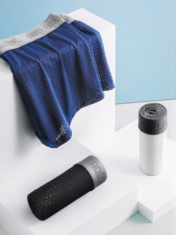 Męska bielizna Bokserki męskie – Mesh Sport Boxer recenzja i cena