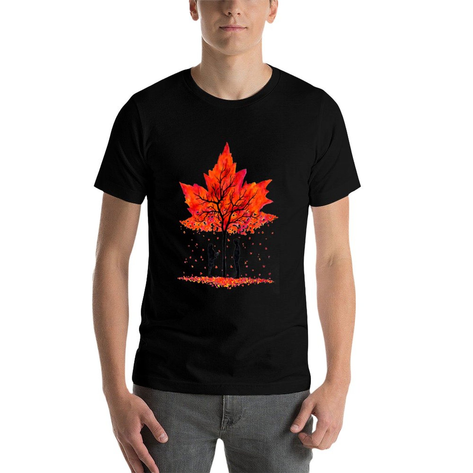 Koszulka Love under the Maple  – Undershirt Crew Neck recenzja i cena